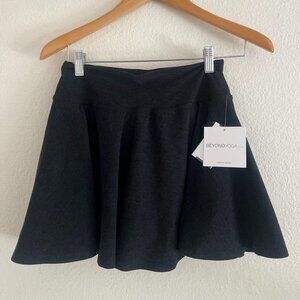 Beyond Yoga Spacedye Hot Shot Circle Skirt | Dark night Small NWT